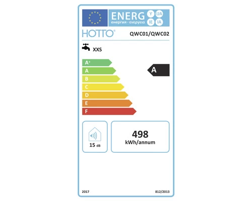 HOTTO Kokendwaterkraan Quadro Soloset 8 L Zwart 2 HOTTO Kokendwaterkraan Quadro Soloset 8 L Zwart - Afbeelding 2