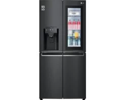 LG Side By Side Koel- Vriescombinatie GMX844MC6F Zwart