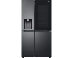 LG Side By Side Koel- Vriescombinatie GSXV91MCAF Zwart