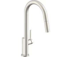 AVITAL Keukenkraan Panara Met Uittrekbare Handdouche RVS