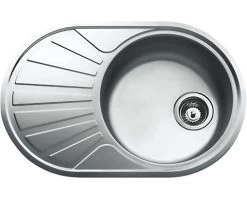 CENTA Spoelbak Electra 45 RVS 50x77 Cm Met Afdruip