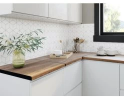 MAC LEAN Eindprofiel Aanrechtblad Zwart 38 Cm