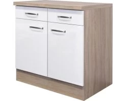 FLEX WELL Onderkast Valero Wit 80x60x86 Cm
