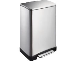 EKO Pedaalemmer E-Cube Mat RVS 40 L