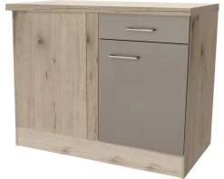 FLEX WELL Hoekonderkast Riva 110x86x60 Cm