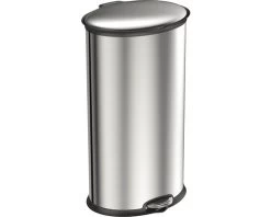 EKO Pedaalemmer Ellipse Mat RVS 40 L