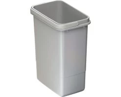 Afvalemmer Kunststof Grijs 7 L