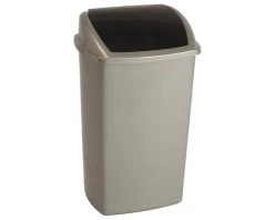 EKO Prullenbak Swing Bin Grijs 50 L