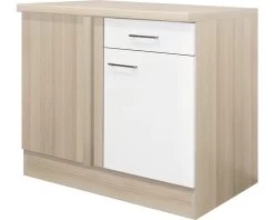 FLEX WELL Hoekonderkast Abaco 110x86x60 Cm