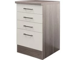 FLEX WELL Onderkast Eico Magnoliawit 50x60x86 Cm