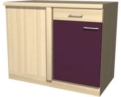 FLEX WELL Hoekonderkast Focus 110x86x60 Cm